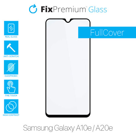 FixPremium FullCover Glass - Edzett üveg - Samsung Galaxy A10e és A20e