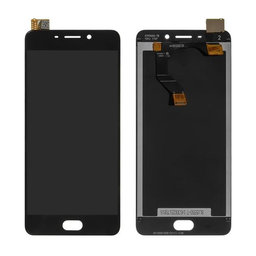 Meizu M6 Note - LCD Kijelző + Érintőüveg + Keret (Black) TFT