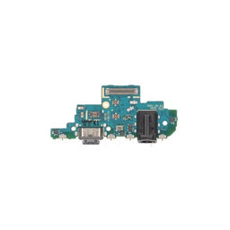 Samsung Galaxy A52s 5G A528B - Töltő Csatlakozó + PCB Alaplap (Változat K1) - GH96-14724A Genuine Service Pack