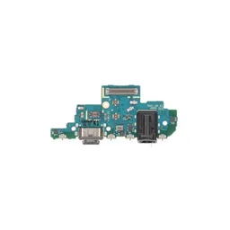 Samsung Galaxy A52s 5G A528B - Töltő Csatlakozó + PCB Alaplap (Változat K1) - GH96-14724A Genuine Service Pack