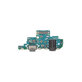 Samsung Galaxy A52s 5G A528B - Töltő Csatlakozó + PCB Alaplap (Változat K1) - GH96-14724A Genuine Service Pack