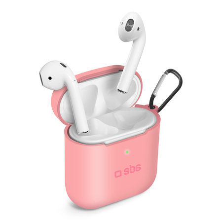 SBS - Silicon Ügy - Apple AirPods 2016, AirPods 2019, rózsaszín