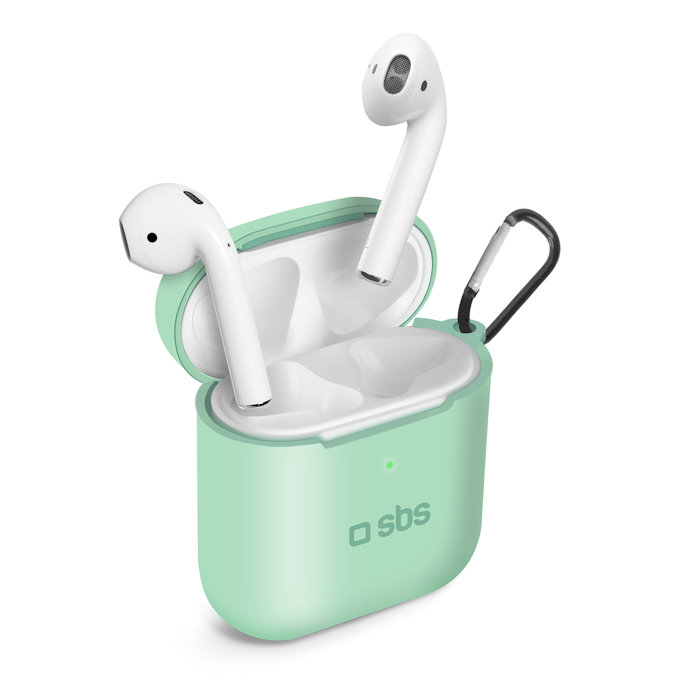 SBS - Silicon Tok - Apple AirPods 2016, AirPods 2019, zöld
