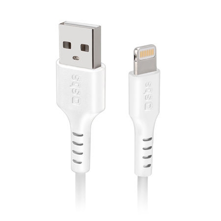 SBS - Lightning / USB Kábel (2m), fehér