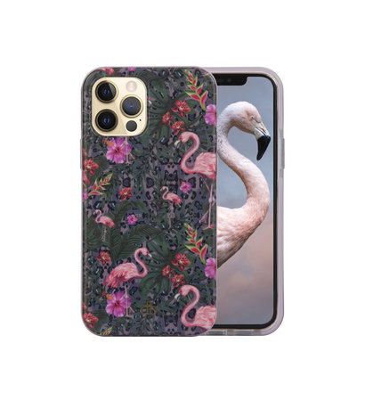 dbramante1928 - Capri tok iPhone 13 Pro készülékhez, trópusi flamingó