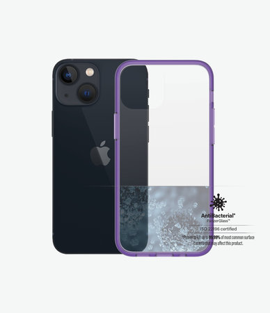 PanzerGlass - Tok ClearCaseColor AB - iPhone 13 mini, grape