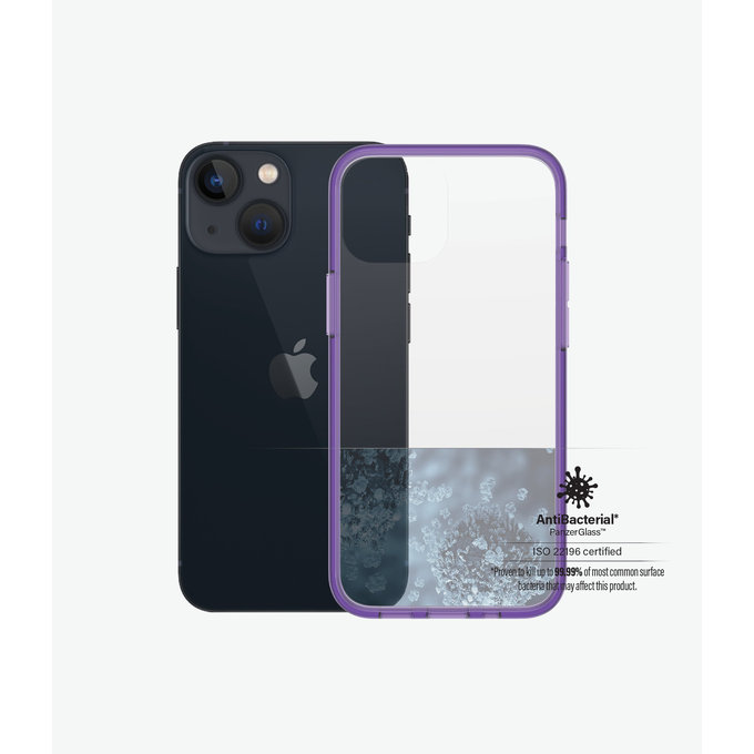 PanzerGlass - Tok ClearCaseColor AB - iPhone 13 mini, grape