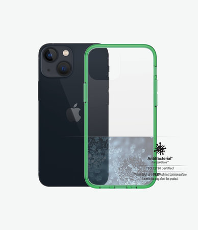 PanzerGlass - Tok ClearCaseColor AB - iPhone 13 mini, lime