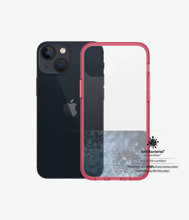 PanzerGlass - Tok ClearCaseColor AB - iPhone 13 mini, strawberry