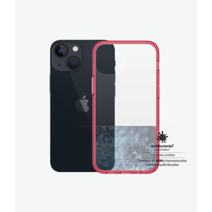 PanzerGlass - Tok ClearCaseColor AB - iPhone 13 mini, strawberry