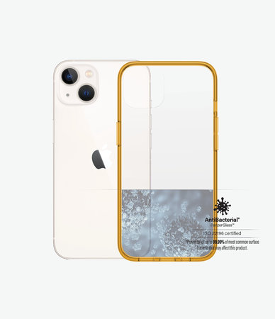 PanzerGlass - Tok ClearCaseColor AB - iPhone 13, tangerine