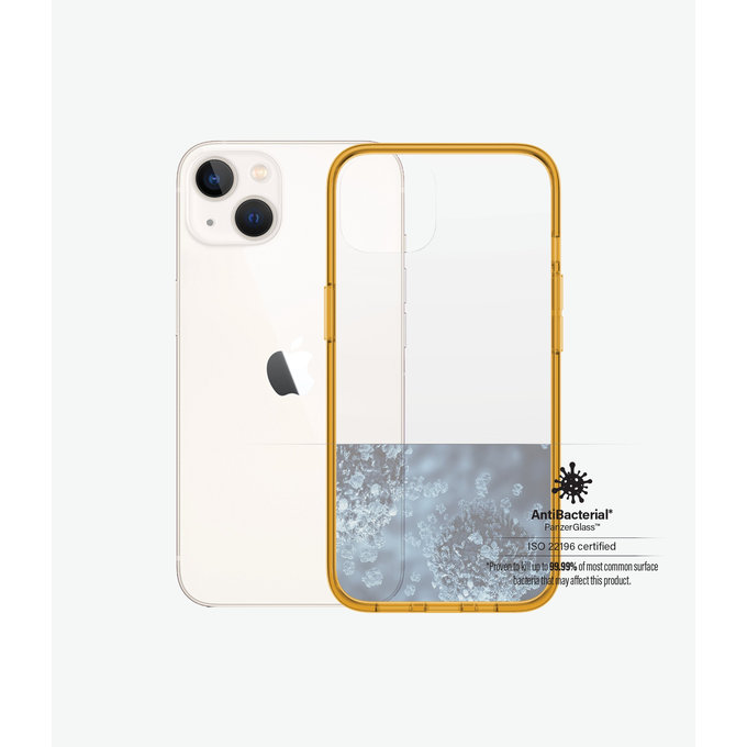 PanzerGlass - Tok ClearCaseColor AB - iPhone 13, tangerine