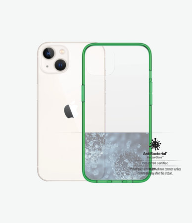 PanzerGlass - Tok ClearCaseColor AB - iPhone 13, lime