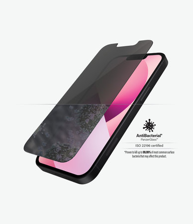 PanzerGlass - Edzett Üveg Standard Fit Privacy AB - iPhone 13 mini, átlátszó