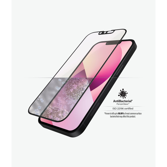 PanzerGlass - Edzett Üveg Case Friendly Anti-Bluelight AB - iPhone 13 mini, fekete