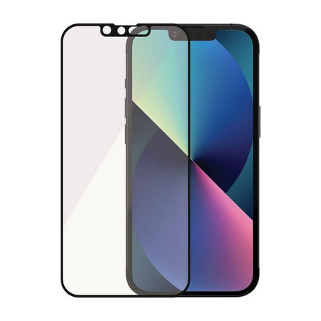 PanzerGlass - Edzett Üveg Case Friendly Anti-Bluelight AB - iPhone 13, 13 Pro és 14, fekete