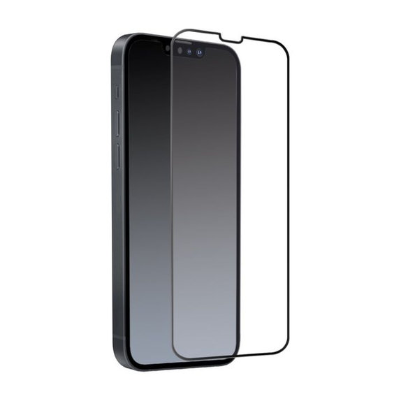SBS - Edzett Üveg Full Cover - iPhone 13, 13 Pro, 14 és 16e, fekete
