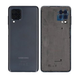 Samsung Galaxy M22 M225F - Akkumulátor Fedőlap (Black) - GH82-26674A Genuine Service Pack