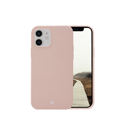 dbramante1928 - Monaco tok iPhone 12/12 Pro készülékhez, rózsaszín homok