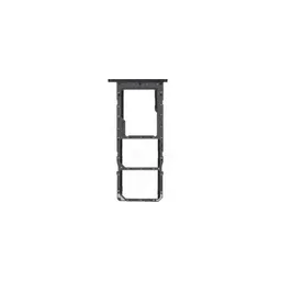 Samsung Galaxy A03s A037G - SIM Adapter (Black) - GH81-21254A Genuine Service Pack