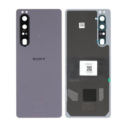Sony Xperia 1 III - Akkumulátor Fedőlap (Puple) - A5032187A Genuine Service Pack