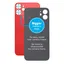 Apple iPhone 12 Mini - Hátsó Ház Üveg Nagyobb Kamera Nyílással (Red)
