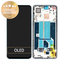 OnePlus Nord 2 5G - LCD Kijelző + Érintőüveg + Keret (Blue Haze) - 2011100359 Genuine Service Pack