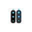 OnePlus Nord CE 5G - Hátsó Kamera Keret (Silver Ray) - 1071101095 Genuine Service Pack