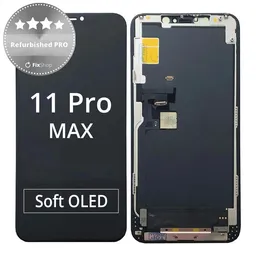 Apple iPhone 11 Pro Max - LCD Kijelző + Érintőüveg + Keret Refurbished PRO