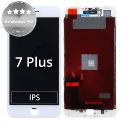 Apple iPhone 7 Plus - LCD Kijelző + Érintőüveg + Keret (White) Refurbished PRO