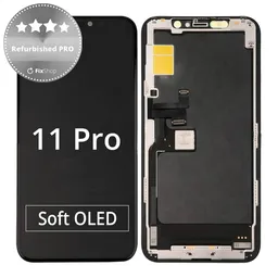 Apple iPhone 11 Pro - LCD Kijelző + Érintőüveg + Keret Refurbished PRO