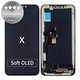 Apple iPhone X - LCD Kijelző + Érintőüveg + Keret Refurbished PRO