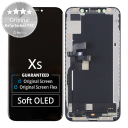 Apple iPhone XS - LCD Kijelző + Érintőüveg + Keret Original Refurbished PRO