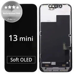Apple iPhone 13 Mini - LCD Kijelző + Érintőüveg + Keret Refurbished PRO