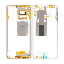 Samsung Galaxy M52 5G M526B - Középső Keret (White) - GH98-46916C Genuine Service Pack