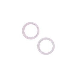 Apple iPhone 13, 13 Mini - Hatsó Kamera Lencse Keret (Pink) - 2db