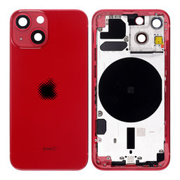 Apple iPhone 13 Mini - Hátsó Ház (Red)