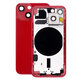 Apple iPhone 13 Mini - Hátsó Ház (Red)