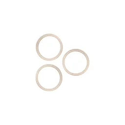 Apple iPhone 13 Pro, 13 Pro Max - Hatsó Kamera Lencse Keret (Gold) - 3db