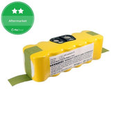 iRobot Roomba 500, 600, 700, 800, 900-series, R3, Scooba 450, Vileda 137173 - Akkumulátor 11702, GD-Roomba-500, VAC-500NMH-33 Ni-MH 14.4V 3500mAh