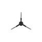 Xiaomi Mi Robot Vacuum Mop Pro (P), 2S, Viomi V2 Pro, V3, SE - Oldalkefe (Fekete)