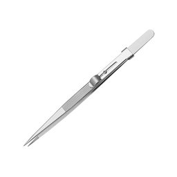 Professional Stainless Steel Tweezer with Straight Tip (163mm)