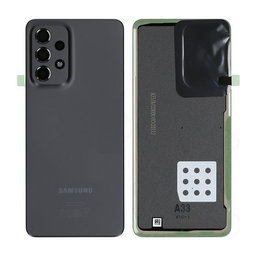Samsung Galaxy A33 5G A336B - Akkumulátor Fedőlap (Black) - GH82-28042A Genuine Service Pack