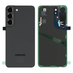 Samsung Galaxy S22 S901B - Akkumulátor Fedőlap (Phantom Black) - GH82-27434A Genuine Service Pack