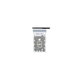 Samsung Galaxy S22 Ultra S908B - SIM Adapter (Graphite) - GH98-47138E Genuine Service Pack