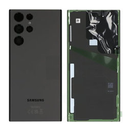 Samsung Galaxy S22 Ultra S908B - Akkumulátor Fedőlap (Phantom Black) - GH82-27457A Genuine Service Pack