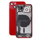 Apple iPhone 13 - Hátsó Ház Apró Alkatrészekkel (Red)
