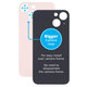 Apple iPhone 13 Mini - Hátsó Ház Üveg Nagyobb Kamera Nyílással (Pink)