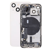 Apple iPhone 13 Mini - Hátsó Ház Apró Alkatrészekkel (Starlight)