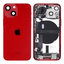 Apple iPhone 13 Mini - Hátsó Ház Apró Alkatrészekkel (Red)
